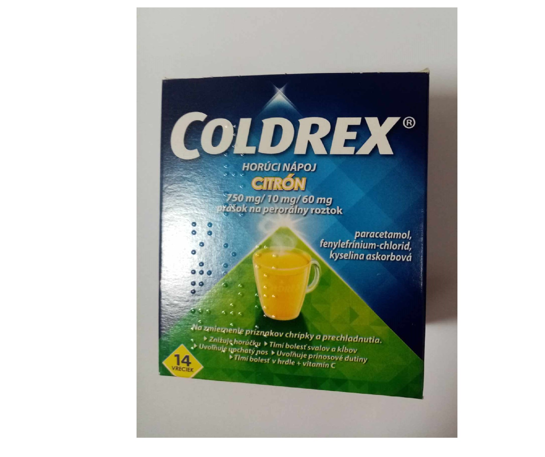 COLDREX HORÚCI NÁPOJ CITRÓN